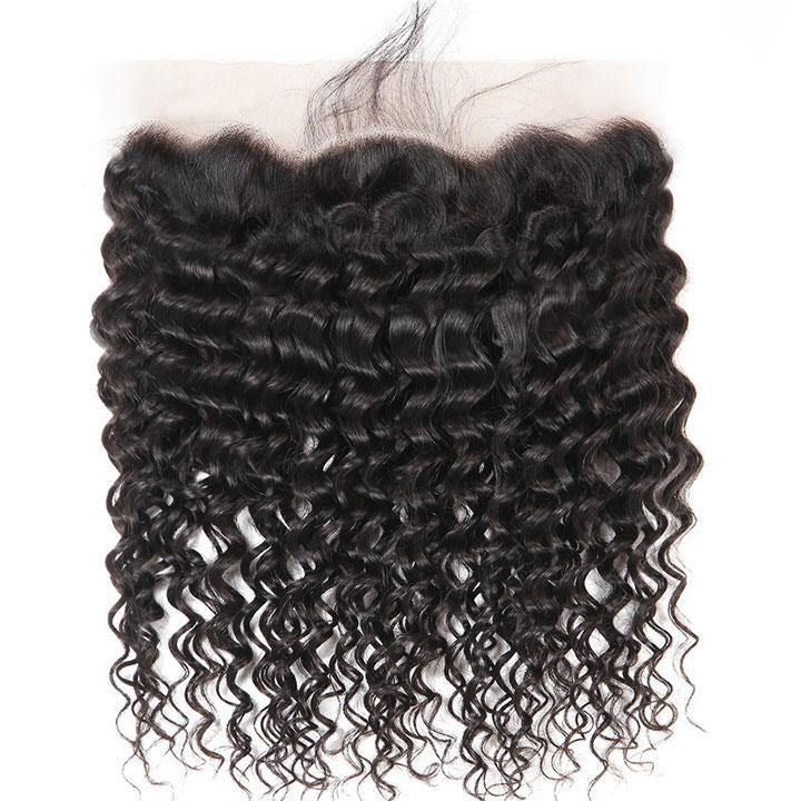 Virgin 13x4 hd frontal  Deep wave