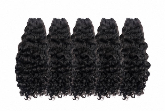 Raw indian curly - 5 bundles deals