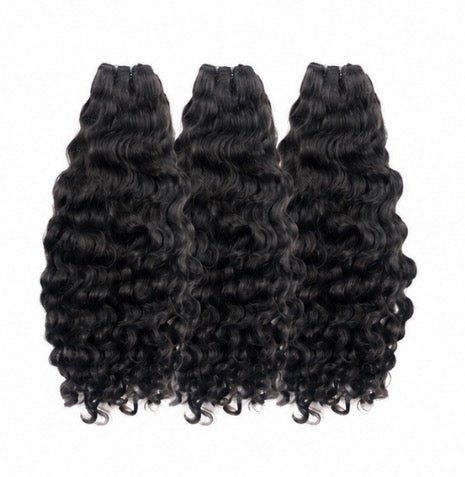 Raw indian curly - 3 bundles deals