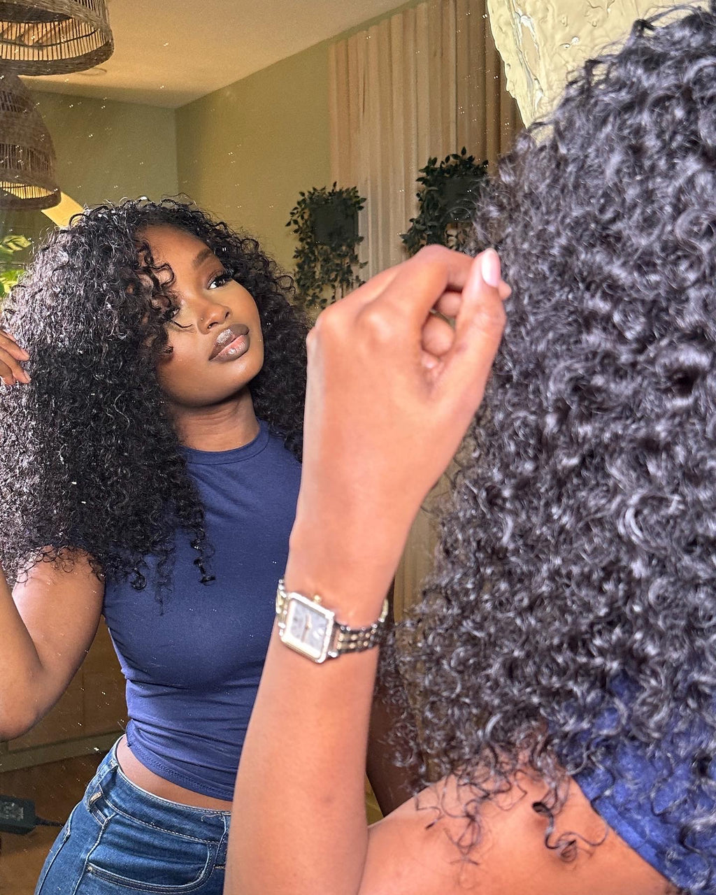 Raw Hair Bundle Exotic curls  (1)