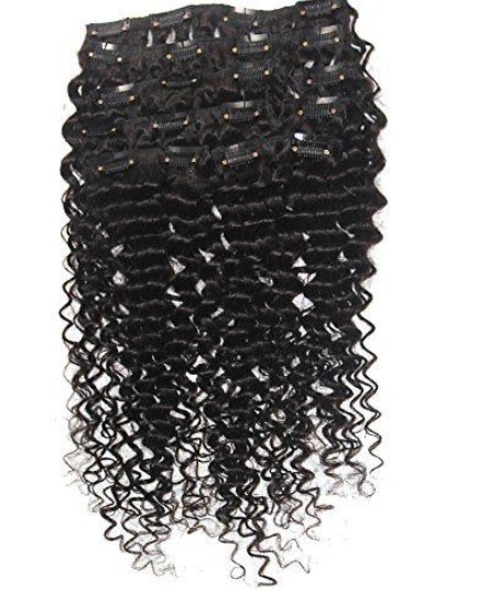 Raw hair Clip ins Exotic curly