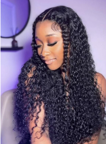 Premium virgin 13x6 hd lace wig  waterwave